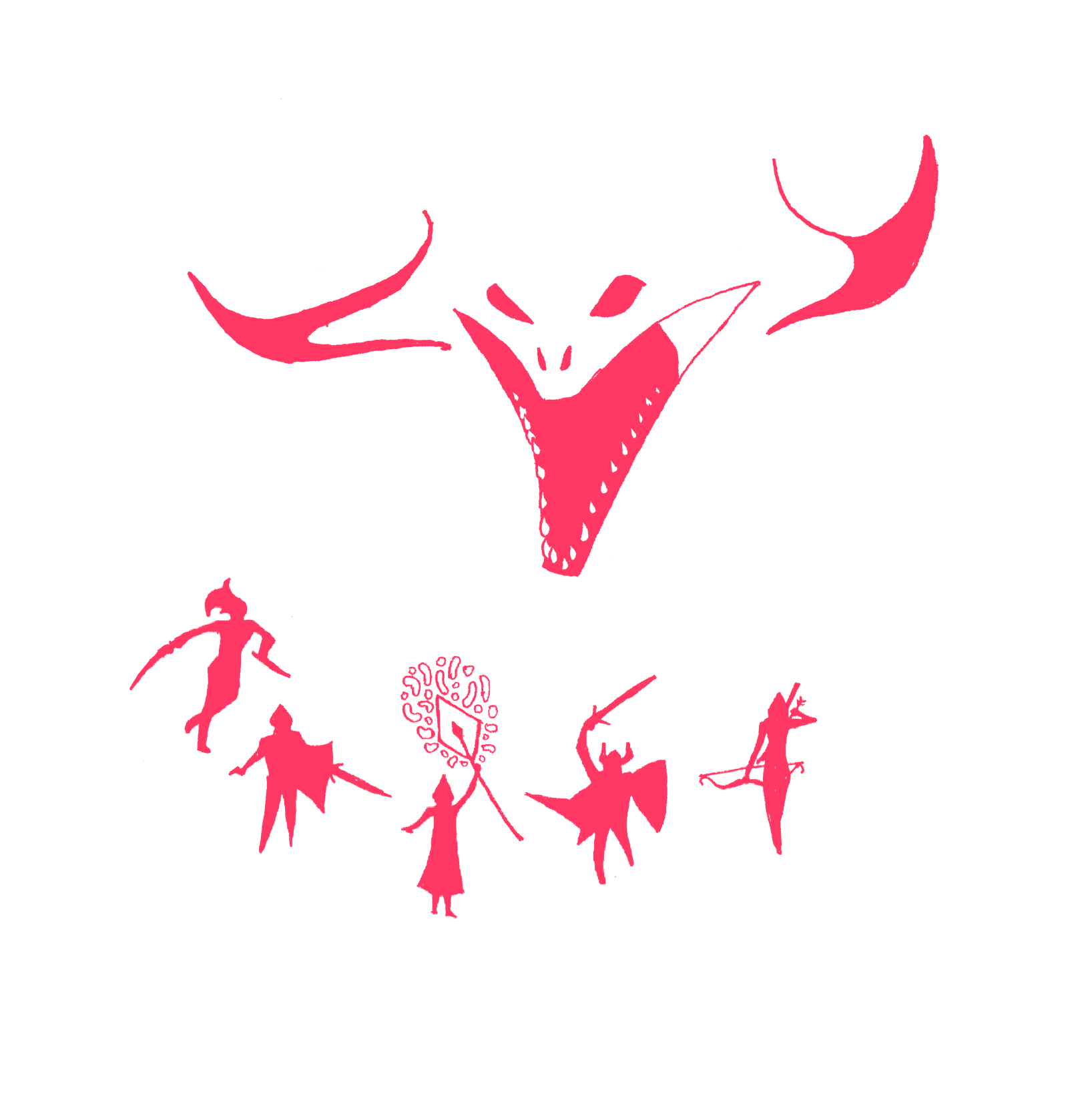 RaidGuild team battling dragon